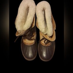 Sorel Men's Big Horn Lace Up Winter Wear Boots Size 11